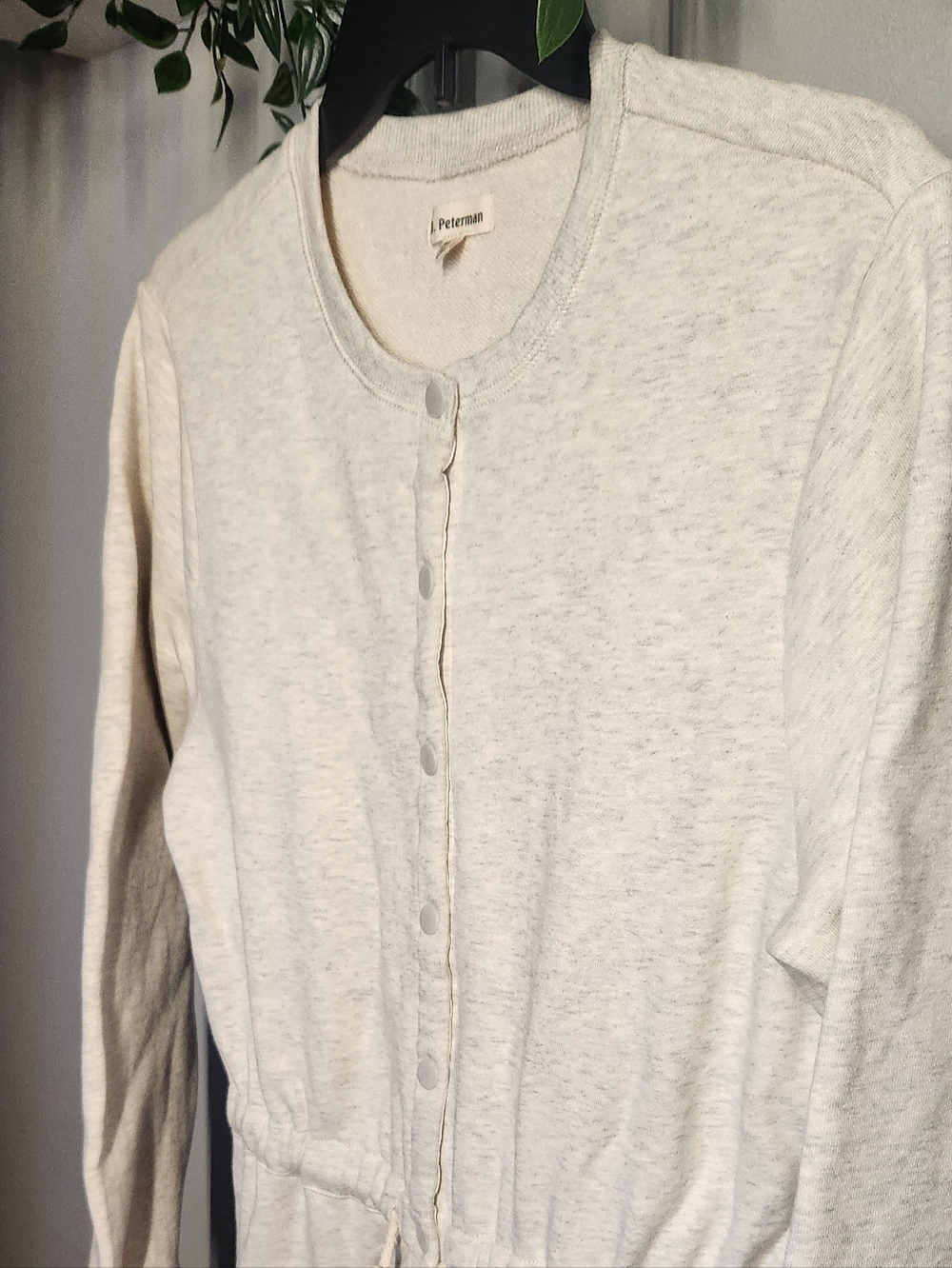 J. Peterman Transcontinental Flight Suit - Light Gray Medium View 3